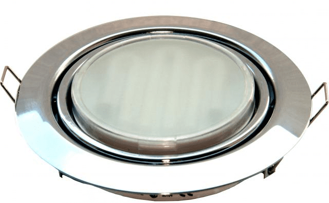 Светильник точечный Ecola GX53 FT9073(FC5390ECB) 220V GX53 встраиваемый потолочный  поворотный  40*120 хром