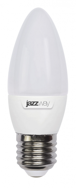 Светодиодная лампа Jazzway С37  7Вт 230В 4000K E27