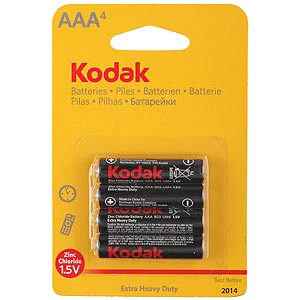 Элемент питания Kodak R03 HD BP4 (кратно 4)