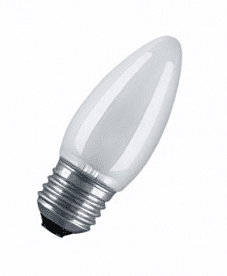 Стандартная лампа накаливания  OSRAM  B35  40Вт  230В  E27