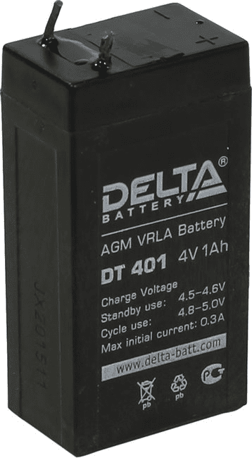 Аккумулятор DELTA DT401 (кратно 1)