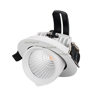 Светодиодный светильник Arlight LTD-EXPLORER-R100-12Вт White 6000К (WH, 38 deg)