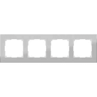 Werkel  Aluminium Алюминий Рамка 4-местная WL11-Frame-04 a033742