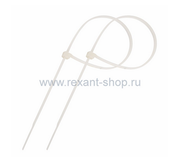 Хомут (стяжка) нейлон  4,8 x 300  белый  (100шт)  Proconnect 57-1302 57-1302