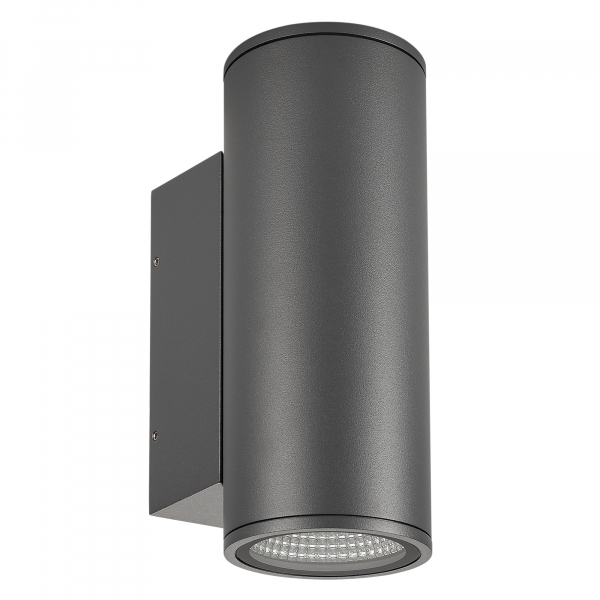 Светильник Arlight LGD-FORMA-WALL-TWIN-R90-2x12W Warm3000 (GR, 44 deg, 230V) (ARL, IP54 Металл, 3 года)