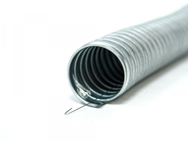 Металлорукав Р3-ЦХ  12 (50 м/уп.) с протяжкой Гофроматик (ЗЭТАРУС)