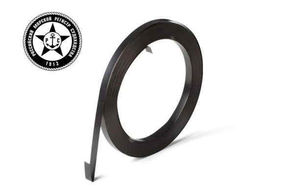 Лента монтажная из нержавеющей стали AISI 304 с полимерным покрытием в картонной коробке (25м) ЛКС-П (304)-1204 Fortisflex