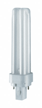 Компактная люминесцентная лампа OSRAM DULUX D 13W/840 G24D-1