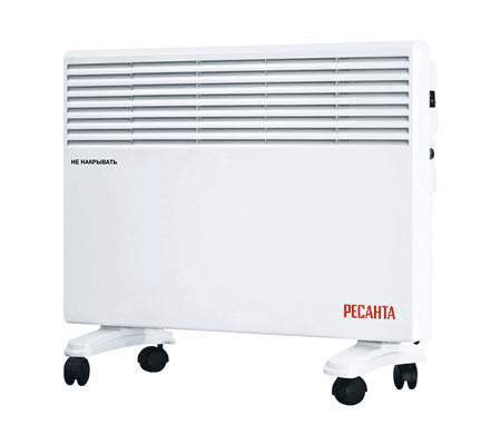Конвектор Ресанта ОК-2000Е (LED) напольный/настенный 1000/2000Вт  220В электронный термостат, таймер, LED дисплеей