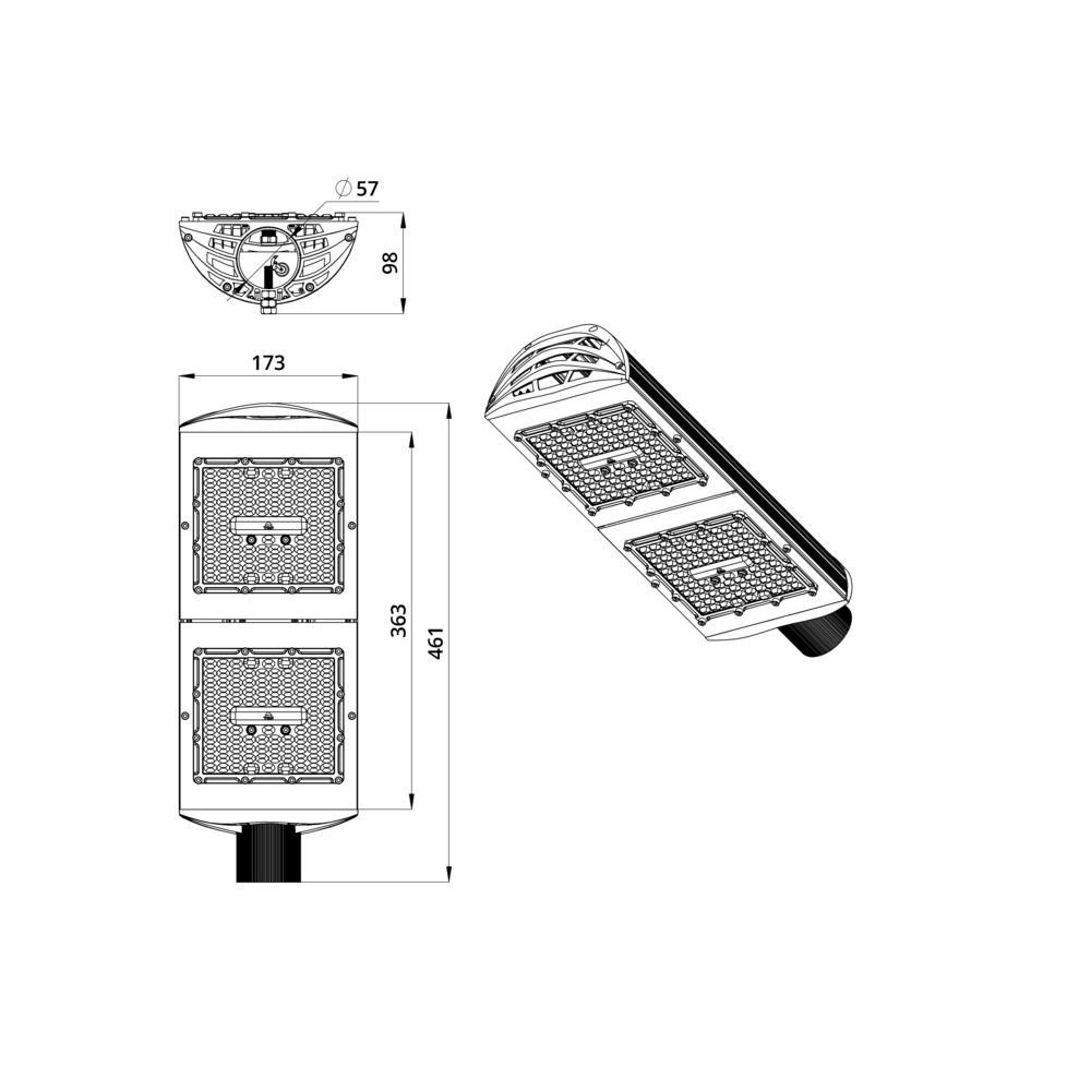 Магистраль v3.0 МЛ 120 Экстра CRI70 4000К 155х70°