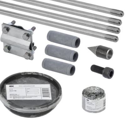 Комплект заземления 6/16 оцинкованная сталь IEK