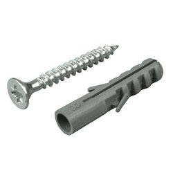 Дюбель с шурупом D6*30мм (уп.25шт.)(цена за упаковку=1шт)