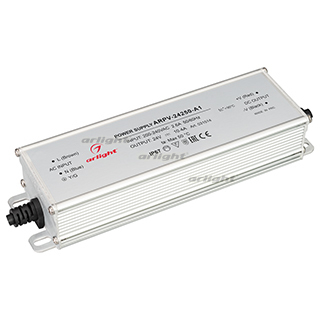 Arlight Драйвер 24V 250Вт IP67 192х56х36 ARPV-24250-A1 (24V, 10.4A, 250W)