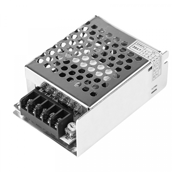 REXANT Источник питания 220V AC/12V DC, 2A, 24W с разъёмами под винт, без влагозащиты (IP23) 200-024-1