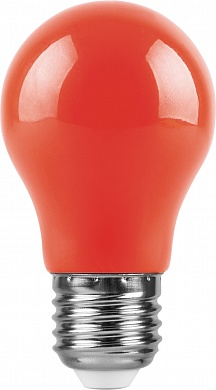 Feron LB-375 (3W) 230V E27 красный для белт лайта A50