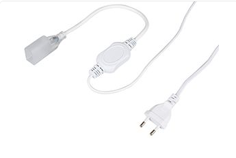 Сетевой Arlight шнур 1,2м с евровилкой для подключения неона ARL-CF2835 26x15mm. Встроенный диодный мост AC-DC 220V. В комплекте силовой коннектор, заглушка, держатель 5см. Максимальная длина подключаемого неона не более 50м.