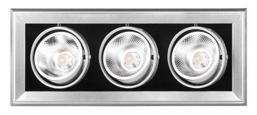 PSP-S 313  3x9W 4000K 24град GREY IP40 Jazzway