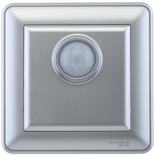 Schneider Electric  Wessen59  Матовый Хром  Датчик движения ECO 350ВТ, 120* DDS-152-58