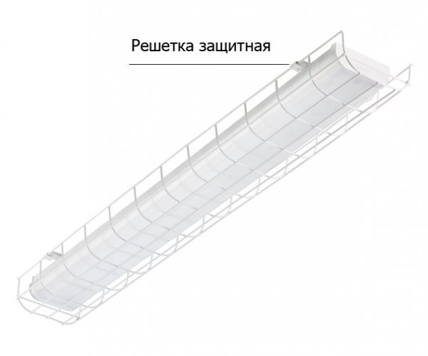 Защитная решетка для светильников TLPL08/235/249/258/280