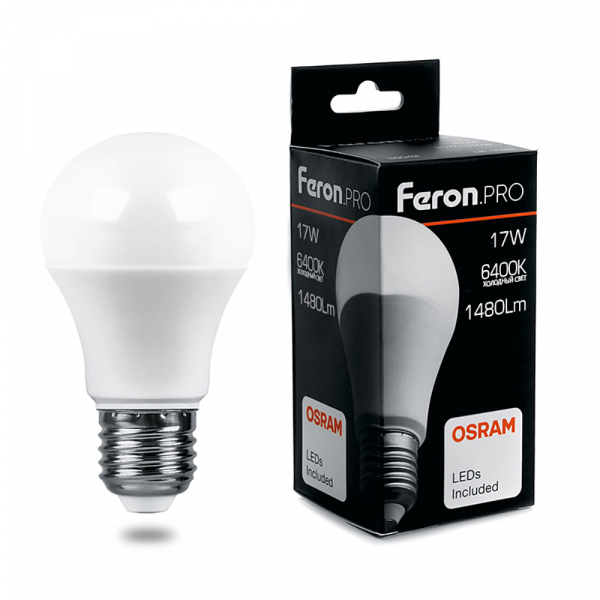 FERON LB-1017 (17W) 230V E27 6400K A65