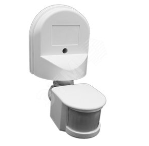 Датчик движения Jazzway PMS-IR 008 1200Вт 180град 12м IP44 WH  белый