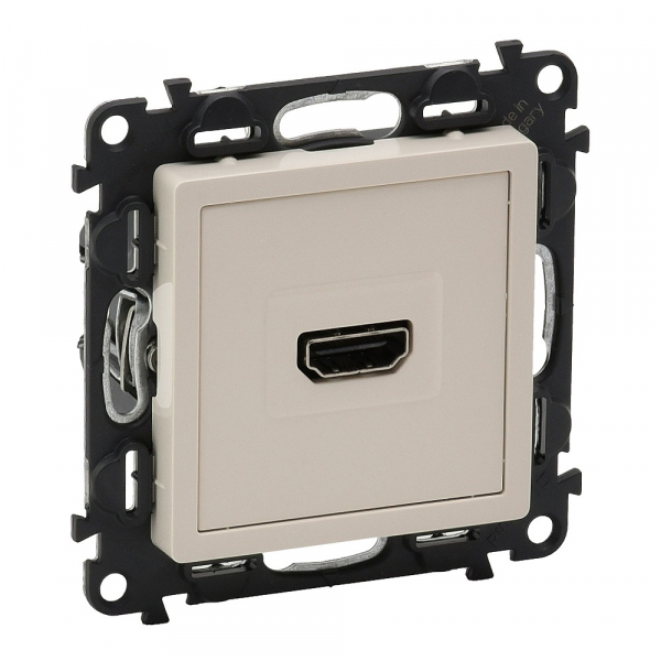 Legrand  Valena  LIFE  Слоновая Кость Розетка HDMI тип А скрытая установка IP20 / 753271