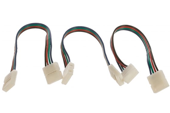 Коннектор для светодиодной ленты с возможностью изгиба RGB 3 шт. в упак. Gauss