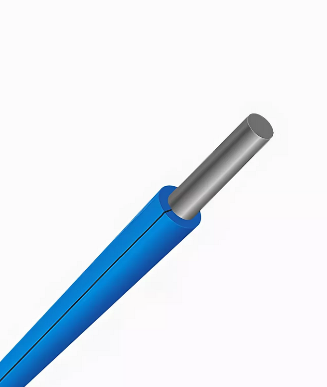 Провод АПВ 10 (ПАВ 10) (ож) алюминиевый синий БРЭКС