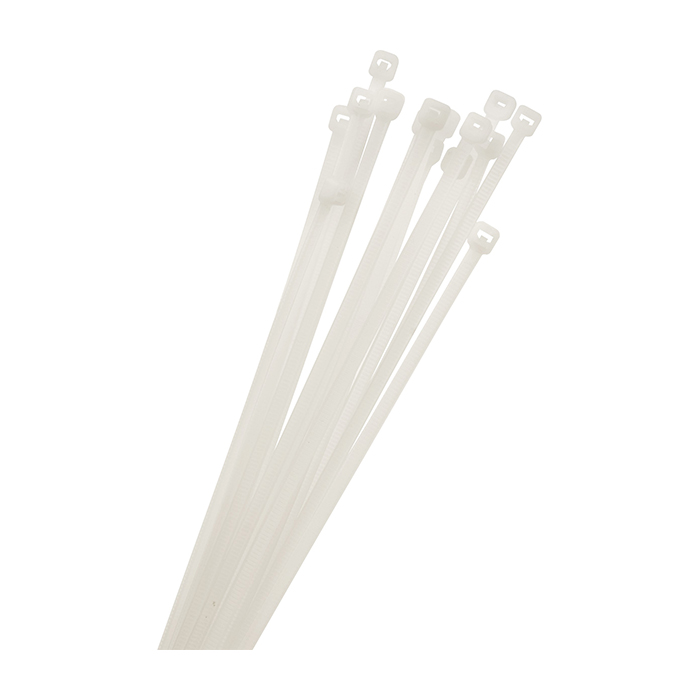 Хомут (стяжка) нейлон  3.6 х 200  бел.  (20шт)  Navigator NCT-036-200-20/WH  71 890 19551 71890