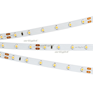 Светодиодная лента Arlight RT-A60-8mm 24V Warm3000 CRI98 (4.8 W/m, IP20, 2835, 5m) (Arlight, Открытый) (кратно 5)