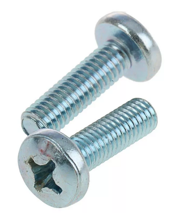 Винт 5x50 с полукруглой головкой оцинкованный (6 штуп) Verlen-Volga