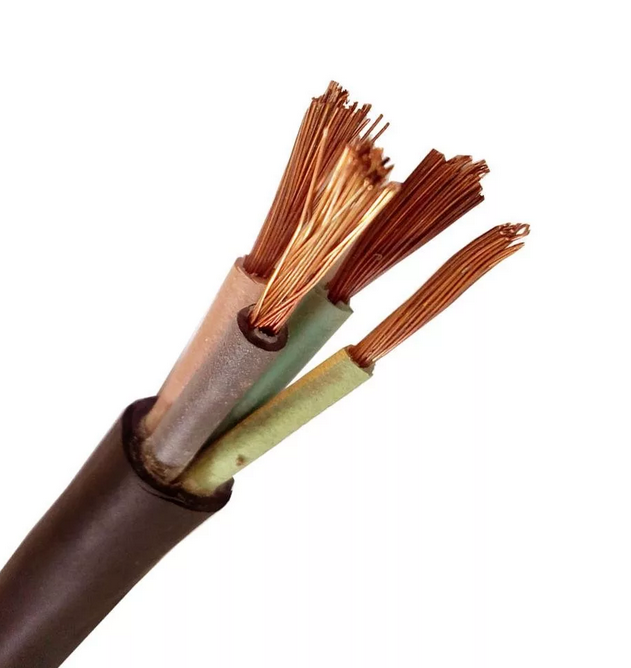 КГ-ХЛ-0,380 3х10+1х6 кабель Цветлит