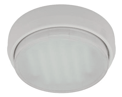 Светильник точечный Ecola GX53 DGX5318 220V GX53 накладной легкий белый  18x88    FW53FFECD