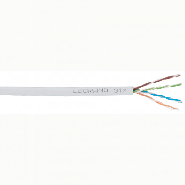 UTP кат.5Е 4пары 4PR 24AWG 305м PVC (медь) кабель  32751 (кратно 305) Legrand