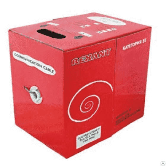 FTP 4PR 24AWG CAT5e 305м OUTDOOR  кабель 01-0146 REXANT