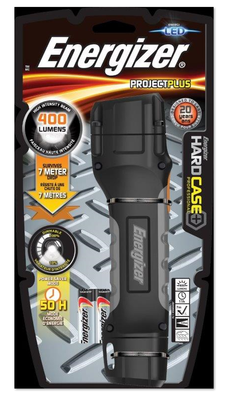 Фонарь светодиодный ENERGIZER Hard Case Project Plus 4xAA
