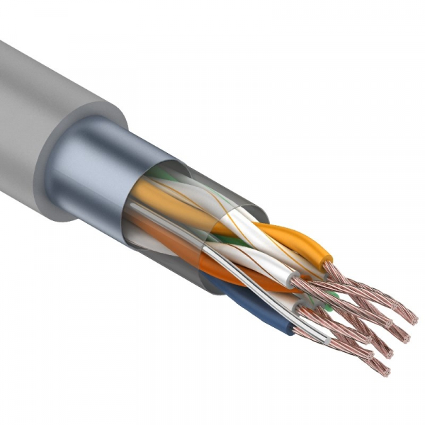Кабель FTP 4PR 24AWG CAT5e 305м STRANDED  01-0145 REXANT
