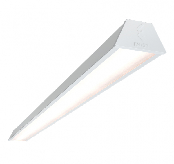 Светильник светодиодный FL 1500 2х84LED 0,38A 50W 4000K микропризма