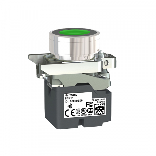 БЕСПРОВОДНАЯ КНОПКА С ЗЕЛЕНЫМ ТОЛКАТЕЛЕМ ZB4RTA3 Schneider Electric ZB4RTA3