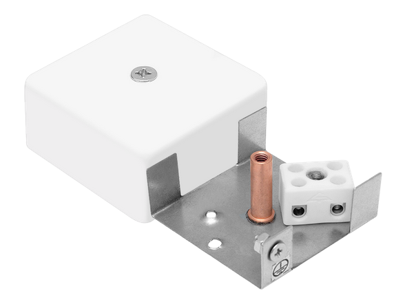 Коробка монтажная огнестойкая КМ-О (2к)-IP41-m Гефест