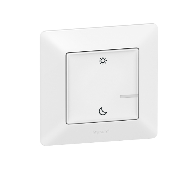 Legrand NETATMO Белый Умный беспроводной сценарный выключатель "День/Ночь".