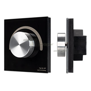 Arlight Панель Rotary SMART-P28-DIM Black (12-24V, 2.4G)