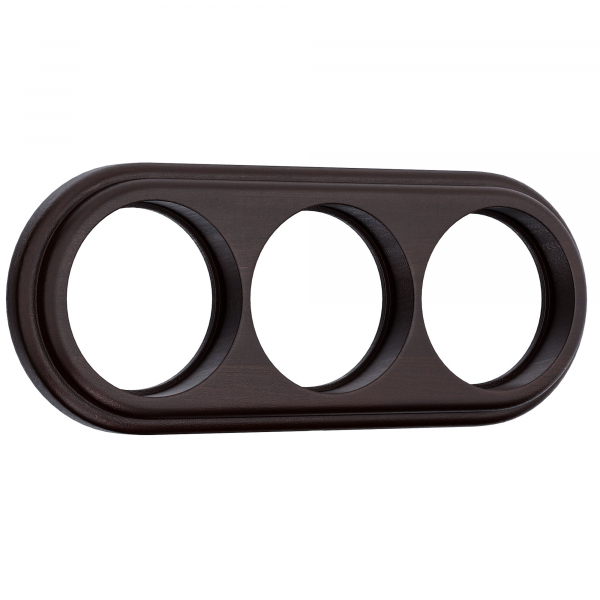 Werkel WL15-frame-03 /  Рамка на 3 поста (венге) a037245