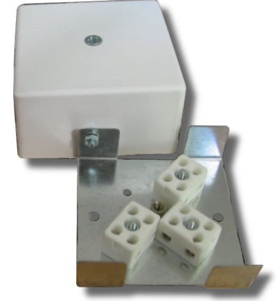 Коробка монтажная огнестойкая КМ-О (6к)-IP41 72x72 Гефест