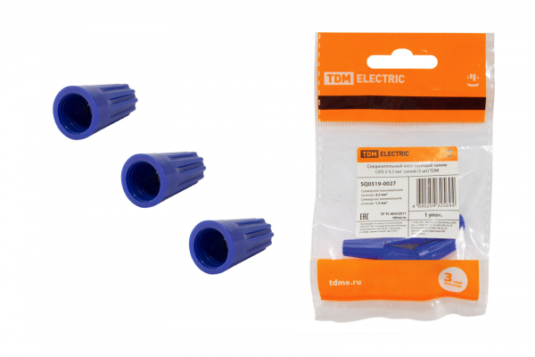 СИЗ-2 4,5 мм2 синий (5 шт) TDM
