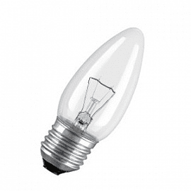 Стандартная лампа накаливания  OSRAM  B35  40Вт  230В  E27