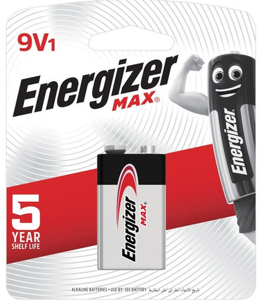 Батарейка Energizer MAX 522/9V (кратно 1)
