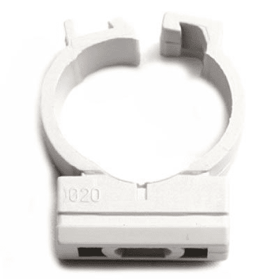 Держатель-клипса двухкомпонентный DKC 51120 д.20мм