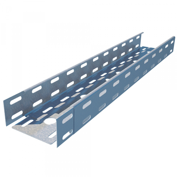 Лоток перф. 50х400х0,8 L3000 мм "Быстрый монтаж" (кратно 3)