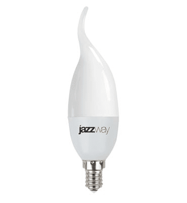 Светодиодная лампа Jazzway CA37 7Вт 230В 4000K E14